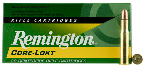 Remington Ammunition Core-Lokt 30-30 Win Hollow Point Bullet - 170 Grain, Brass Casings