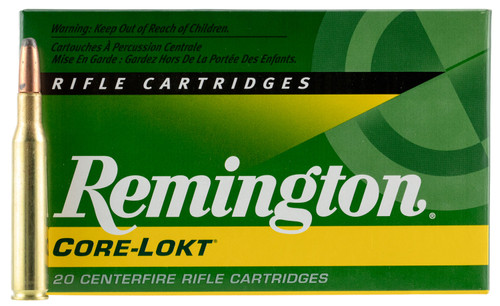 Remington Ammunition Core-Lokt .270 Winchester 150 Grain Soft Point for Hunting - 20 Rounds
