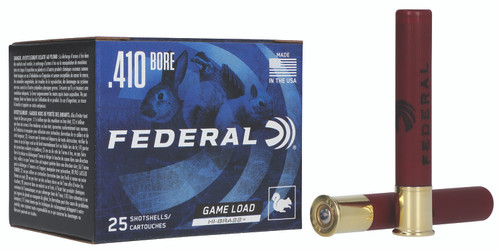Federal Game-Shok Upland Heavy Field Loads for 410 Gauge Hunting - Part H4135