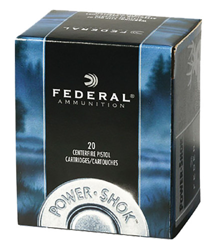 Federal Power-Shok .357 Magnum 180-Grain Jacketed Hollow Point Hunting Ammunition - 20 Rounds per Box