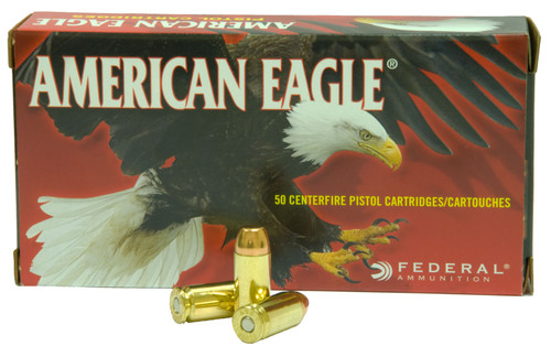 Federal American Eagle .40 S&W 180-Grain FMJ Target Shooting Ammunition - 50 Rounds per Box