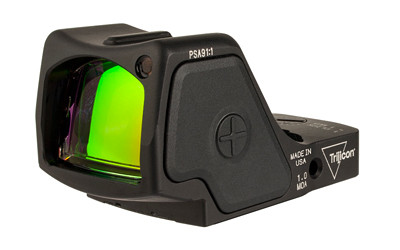 Trijicon RMR HD Reflex Sight with Adjustable Brightness – 1X, Red Ring Reticle, Black