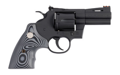 Colt Python .357 Magnum Revolver with 3-Inch Barrel, Black Finish and Adjustable Sights