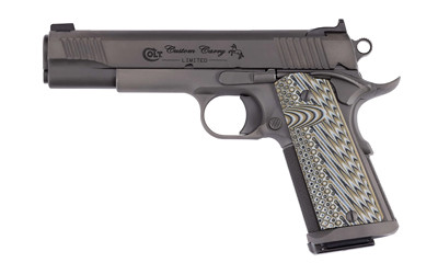 Colt's Manufacturing Custom Carry Government 45 ACP 5-inch Stainless Steel Semi-Automatic Pistol