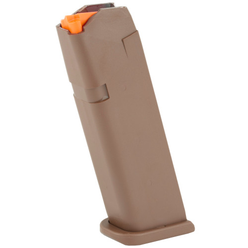 GLOCK OEM 17/34/45 9mm Magazine with 17 Rounds in Flat Dark Earth