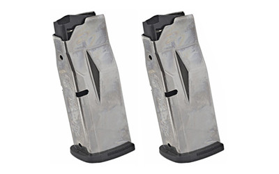 Ruger Max-9 9mm 10-Round Magazine (Part #90714) – Silver, Pack of 2
