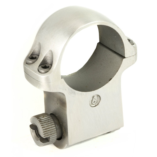 Ruger 90284 X-High Scope Ring with Stainless Finish for 1-Inch Tubes and 62mm Objective