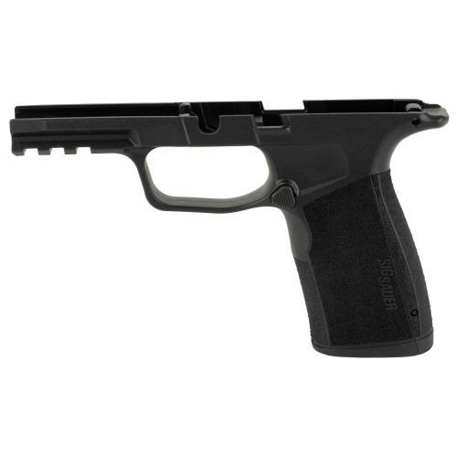 Sig Sauer SIG P365 X-MACRO Grip Module Black - Factory Replacement with True 1913 Rail and Interchangeable Backstraps