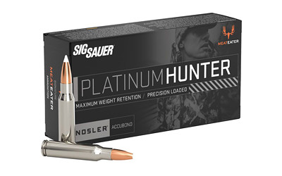 Sig Sauer Platinum Hunter 300 Winchester Magnum 180-Grain AccuTip Ammunition - 20 Rounds per Box