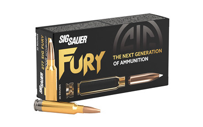Sig Sauer 277 Fury Hybrid Case Ammunition  150 Grain Ballistic Tip, 20 Rounds per Box