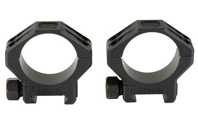 Sig Sauer Alpha6 34mm Medium Aluminum Scope Rings - Black