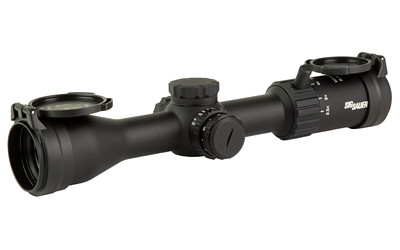 Sig Sauer Whiskey 4 2.5-10x42 Rifle Scope with Illuminated Hellfire Quadplex Reticle