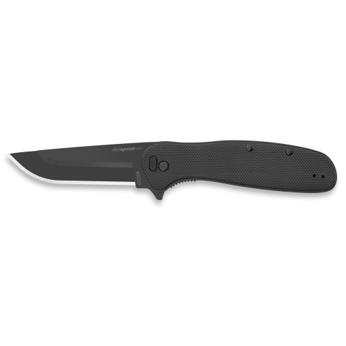Outdoor Edge Razor VX2 Folding Knife with 3-Inch Plain Edge and G10 Scales