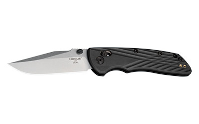 Hogue Deka 3.25-inch Folding Knife with CPM MagnaCut Blade and Black Handle
