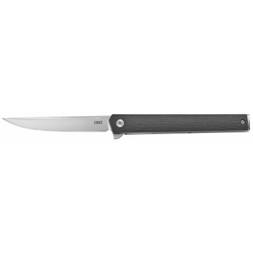Columbia River Knife & Tool CRKT CEO Flipper Folding Knife 3.35-Inch Plain Edge