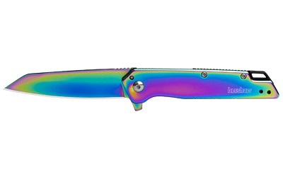 Kershaw Misdirect 1365RBW Rainbow PVD Folding Knife - Sleek 3-Inch Blade for Everyday Carry