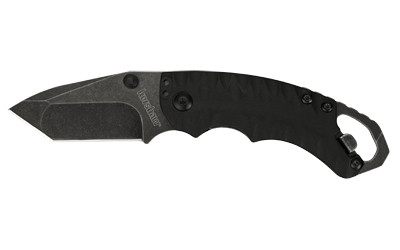 Kershaw Shuffle II Folding Knife with BlackWash Finish, 2.6-Inch Blade, Black Handle (Model: 8750TBLKBW)