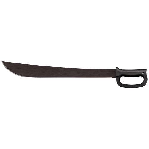 Cold Steel Latin Model 21-Inch Black Machete with Full Tang Handle and Weatherproof Grip