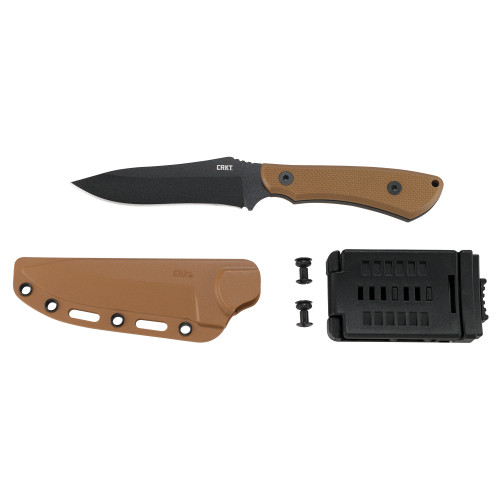 Columbia River Knife & Tool CRKT Ramadi Fixed Blade Knife with Coyote Brown Handle