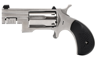 North American Arms Sentinel .22 WMR Revolver with 1.625-Inch Barrel, Stainless Steel, and XS White Dot Sights
