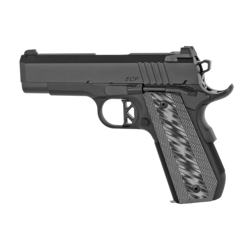 Dan Wesson ECP 9mm 4-Inch Bull Barrel Compact 1911 Pistol with G10 Grips
