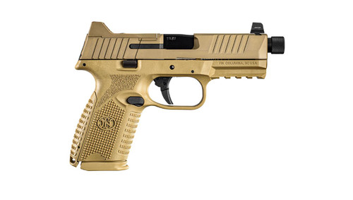 FN 509 Midsize Tactical 9mm Semi-Auto Pistol with Flat Dark Earth Finish and 24+1 Capacity