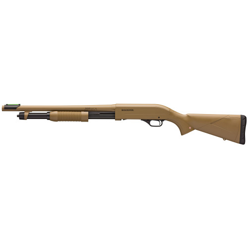 Winchester Repeating Arms SXP Defender 12-Gauge Pump Shotgun - Flat Dark Earth, 18-Inch Barrel