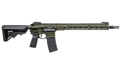 WATCHTOWER Firearms Raider RDRX556-16-ODG 16-Inch 5.56 NATO Semi-Automatic AR-Style Rifle in Olive Drab Green