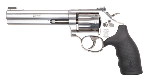 Smith and Wesson 648 22mag 6" Ss/syn 8rd As