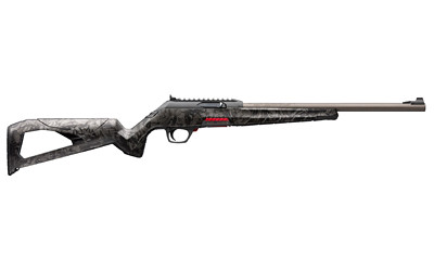 Winchester Repeating Arms Wildcat .22 LR Semi-Automatic Rifle with 16.5-Inch Threaded Barrel and Camo Stock