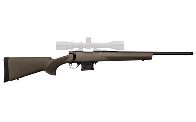 Howa USA M1500 Mini Action Rifle in 6MM ARC with 20-Inch Threaded Barrel and Green Synthetic Stock