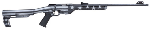 Legacy Sports International Citadel TRAKR 22LR Bolt Action Rifle with Gray USA Flag Cerakote Finish
