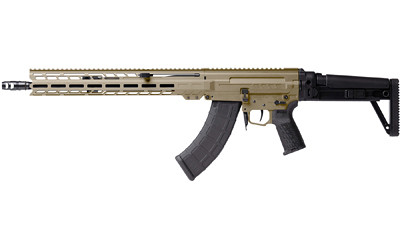 CMMG DISSENT MK47 7.62x39mm Semi-Automatic Rifle with Folding Stock in Coyote Tan, Part Number 86AD60B-CT