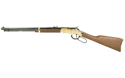 Henry Repeating Arms Golden Boy .22 LR Lever-Action Rifle with Brass Finish and 20-Inch Octagon Barrel