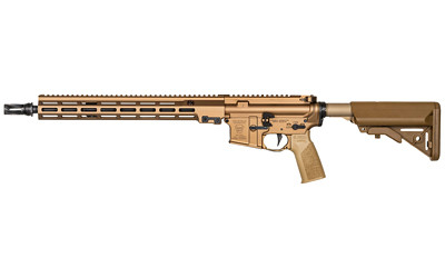 Geissele Automatics Super Duty MOD1 AR-15 Rifle in Desert Dirt Color with 16-Inch Cold Hammer Forged Barrel