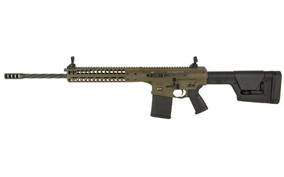 LWRC REPR MKII .308 Winchester Semi-Automatic Rifle with 20-Inch Spiral Fluted Barrel in Patriot Brown