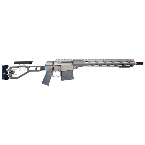 Q The Fix .308 Winchester 16-Inch Threaded Barrel Bolt-Action Rifle with Folding Adjustable Stock