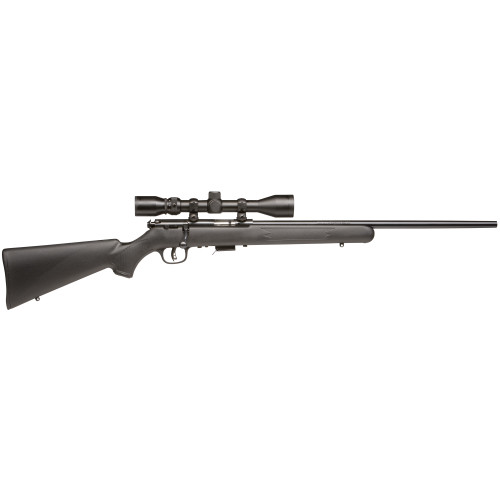 Savage Arms 93R17F, Bolt Action Rifle, 17HMR, 21, Blue Finish Barrel, Synthetic Stock, 5 Rounds, AccuTrigger, With 3X9 Scope, Right Hand 96209