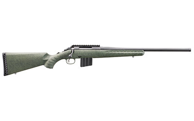 Glenfield Model A Bolt-Action Rifle in 350 Legend with Green Splatter Stock