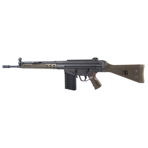 PTR Industries PTR-91 GIR .308 Winchester Rifle with 18-Inch Barrel and Green Furniture