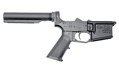KAK Industry KF-15 Complete Lower Receiver with No Stock - Black