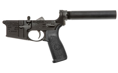 Bravo Company Factory Blem Complete Lower Receiver with Extended Insert in Black (Model: BCM CMPLT LWR W/REC EXTSIN COS BLEM)