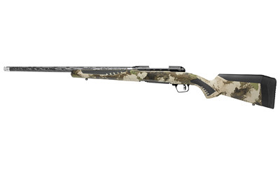 Savage Arms Model 110 ULT LT Pro 7mm PRC Woodland Camo Bolt-Action Rifle with Threaded Barrel and Customizable AccuFit Stock