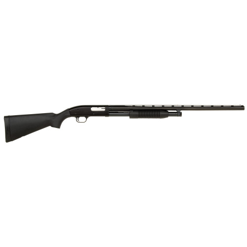 Mossberg Maverick 88 12 Gauge Pump-Action Shotgun with 28-Inch Vent Rib Barrel and Synthetic Stock
