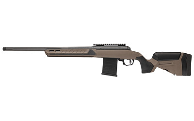 Savage Arms 110 Core Tactical, Bolt-Action Rifle, 338 ARC, 16.5 Straight Fluted and Threaded Barrel, Platinum Cerakote Finish, Coyote Tan, Synthetic Stock, AccuTrigger, 10 Rounds, 1 Magazine, Right Hand 32676