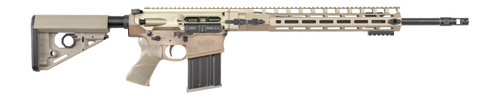 LaRue Tactical LT-MRGGA-308W-14.5-FDE 308 Win Rifle with Adjustable Gas System and 14.5-Inch Threaded Barrel
