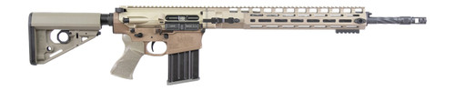 LaRue Tactical LT-MRGGA-65CM-14.5-FDE 6.5 Creedmoor Rifle with Spiral Fluted Barrel