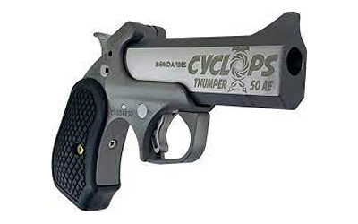Bond Arms Cyclops .50 AE Derringer with 4.25-Inch Barrel - Stainless Steel Sub-Compact Handgun