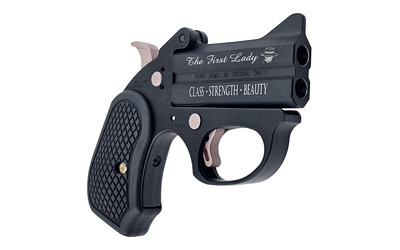 Bond Arms First Lady .38 Special Derringer - Compact Stainless Steel with Fixed Sights