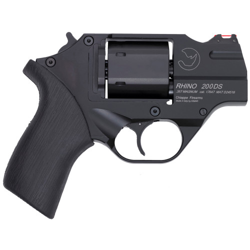 Chiappa Firearms Rhino DAO .357 Magnum Revolver with 2-Inch Barrel, Black Alloy Finish